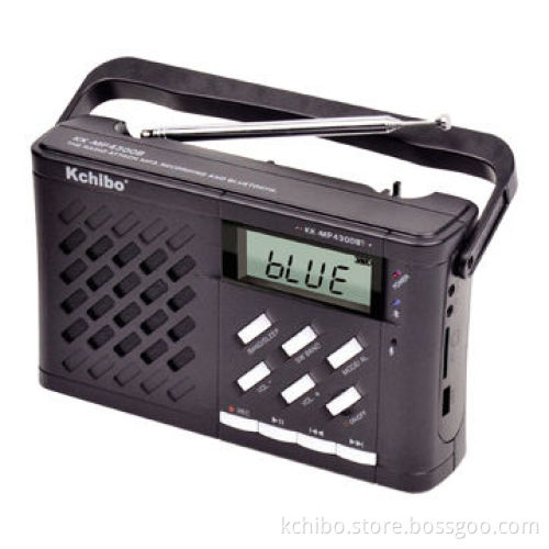 FM multiple-band Bluetooth radios, MP3 player, unit size 240*145*92mm